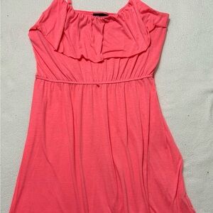 AB Studio Pink Sleeveless Ruffled dress 👗